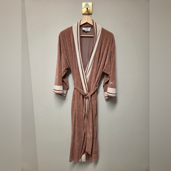 Dior Other - Christian Dior, vintage Mauve Brown and Cream Robe